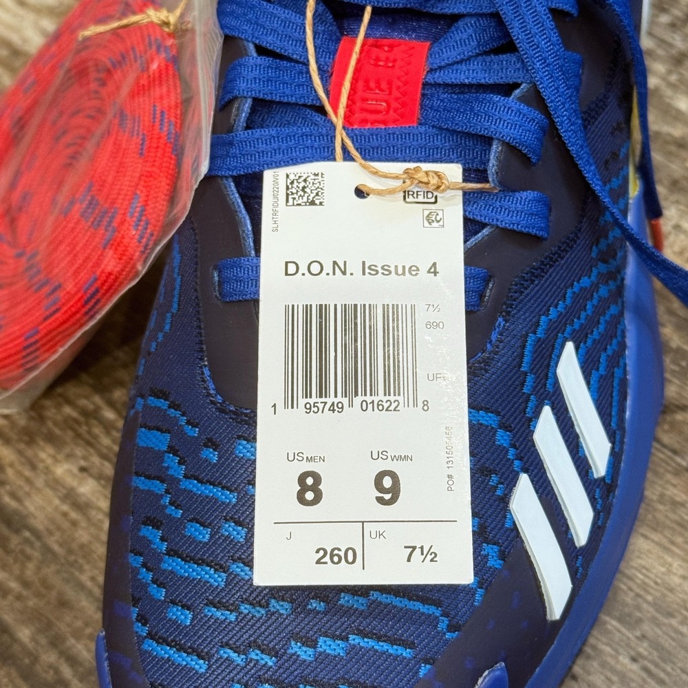 Adidas D.O.N. Issue 4 Shoes Mens 8 Women 9 McDonalds All American Mitchell NEW - Picture 8 of 12